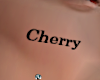 Cherry Face Tattoo