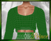RLS top / green skirt