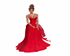 Red Gown  / train