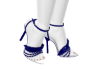 WELLA BLUE STRAP HEELS