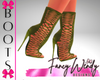 Fern Satin Shooties
