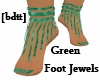 [bdtt]Green Foot Jewels