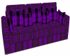 Purple Tartan Sofa