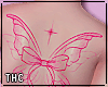 † pink wings tat