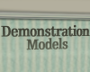 Demonstration Model Sign