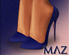 G. MLZ Posh Blue Heels
