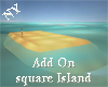NY| Add On Square Island