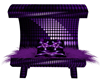 Purple Curved Chair
