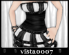 [V7] Black&White Dress
