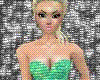 *Disco Aqua Tight  Dress