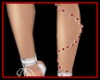 Diamond Leg Jewels Red