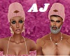 AJ M-FM Ski Cap Pink