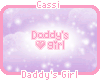Daddys Girl badge