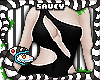 Cut Out Dress Black