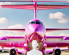 Private jet background
