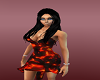 Lava Print Dress