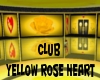 club yellow rose heart