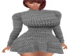 grey sweater dress