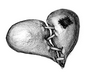 OO * Broken emo heart