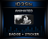 D| Desire Animated Badge