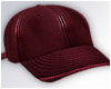 -A- Red Leather Cap