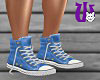 School High Tops F blue