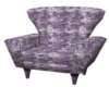 Purple simple chair