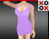 Purple Club Mini Dress