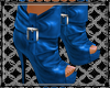 [MB] Leather Boots Blue