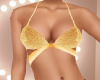 gold top bra
