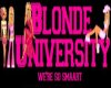 Blonde University