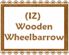 (IZ) Wooden Wheelbarrow