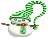MY Green Cute Snowman