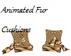 Fur Cushions For Four