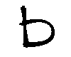 Simple lowercase b