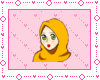 Doll head w Yellow Hijab