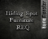 ☑ Hiding Spot : REQ