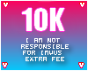 10K sticker