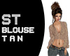 ST BLOUSE TAN