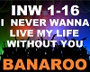 Banaroo - I Never Wanna