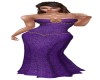 Posh gown purple