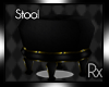Rx. Gold black stool