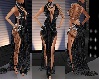 snake leather gown