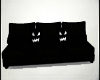 Scary Couch Black Sofa