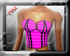 !HM! Pink Holiday Corset