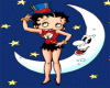 Betty Boop and Moon