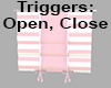Pink White Trigger Curta