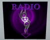 Purple Heart Radio Sign