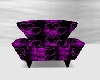 purple heart chair