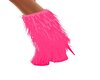 Pink Fur Boots